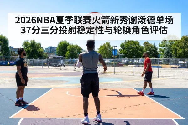 2026NBA夏季联赛火箭新秀谢泼德单场37分三分投射稳定性与轮换角色评估